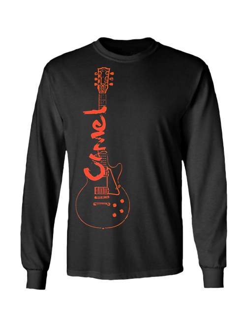 Long Sleeve T-shirt - CAMEL Guitar logo 