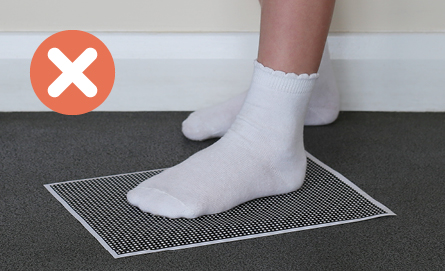Incorrect image - grid is at the wrong angle Incorrect image - grid is at the wrong angle
