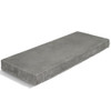 Split-Edge Wall Cap Dark grey (Blue Steel) Eldorado stone accent