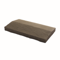 Peaked Capstones Flagstone Wall Caps (pictured in Sable)