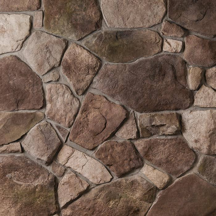 Casa di Sassi, mosaic -Fieldstone Legno - ACR Stone Group
