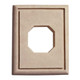 Utility Lightbox Smooth Tan (Buckskin) Eldorado stone accent