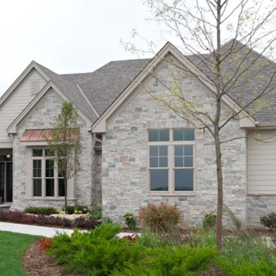 Ashlar Colebrook Grey natural thin stone