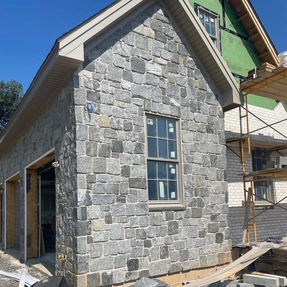 Dark Shadow Square & Rectangular natural thin stone