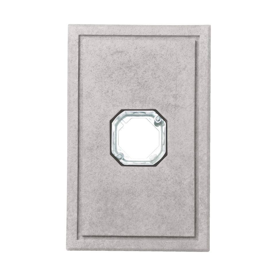 Boral Cultured Stone Large Light Fixture Stones (pictured in Gray)