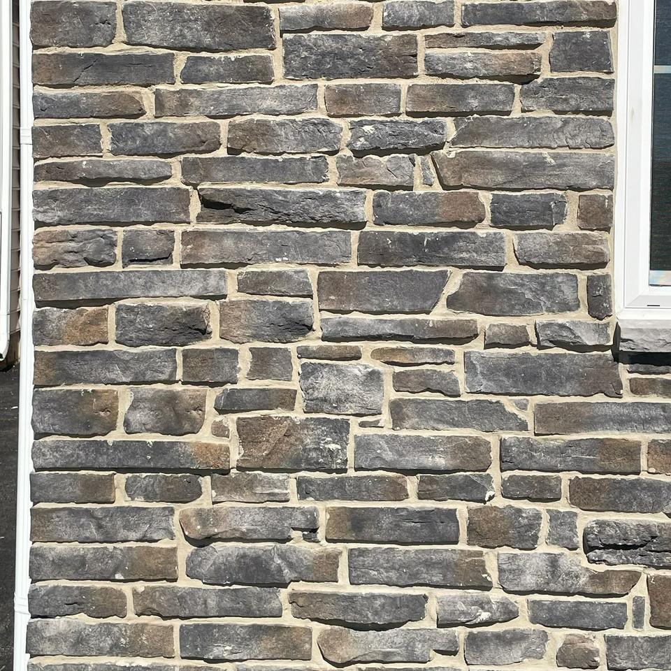 Square & Rectangular Misty Peak natural thin veneer stone
