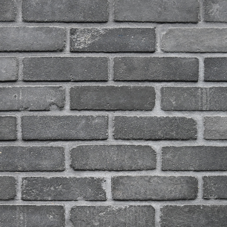 Brickhaus Coventry Gray thin brick veneer