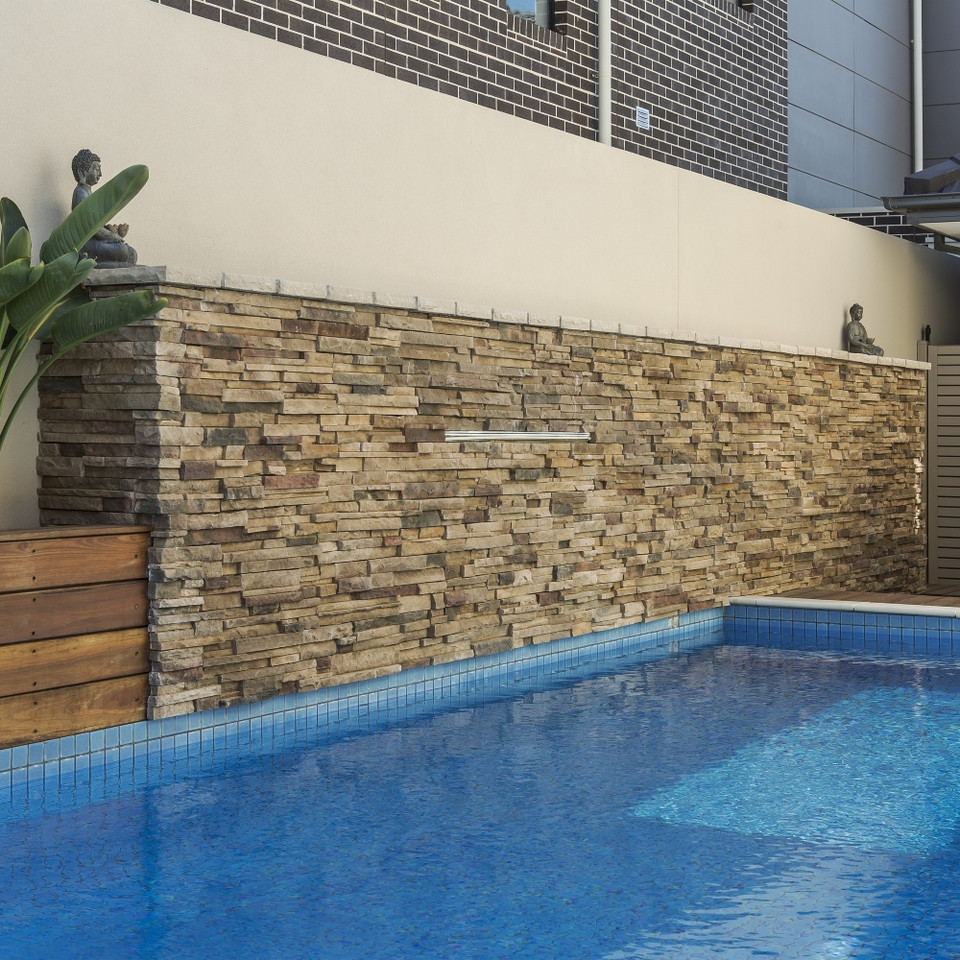Pro-Fit Alpine Ledgestone Panel Umber Creek cultured thin stone