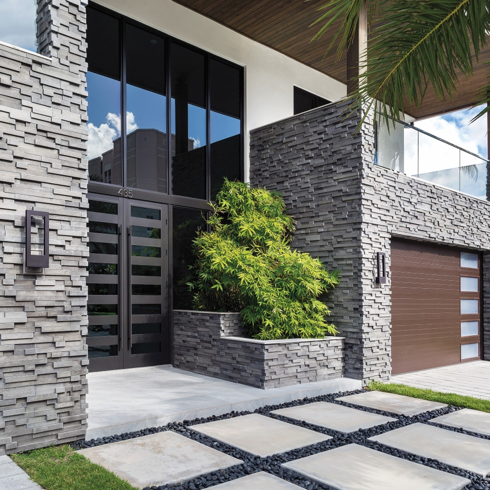 Pro-Fit Modera Ledgestone Panel - Carbon