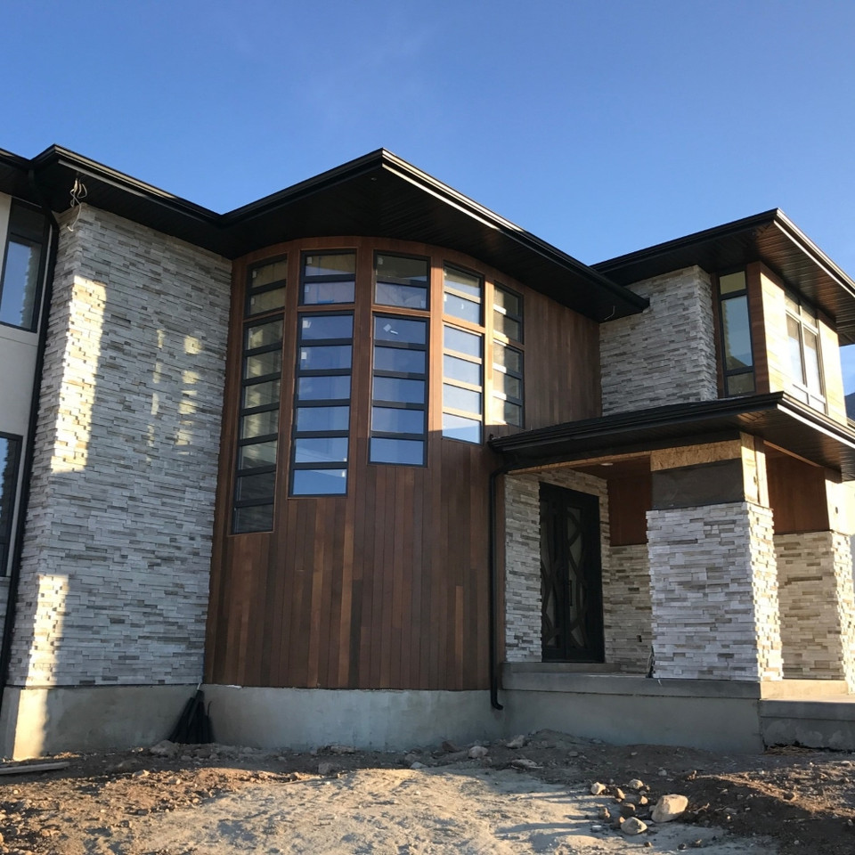 Pro-Fit Terrain Ledgestone Panel Ethos cultured thin stone