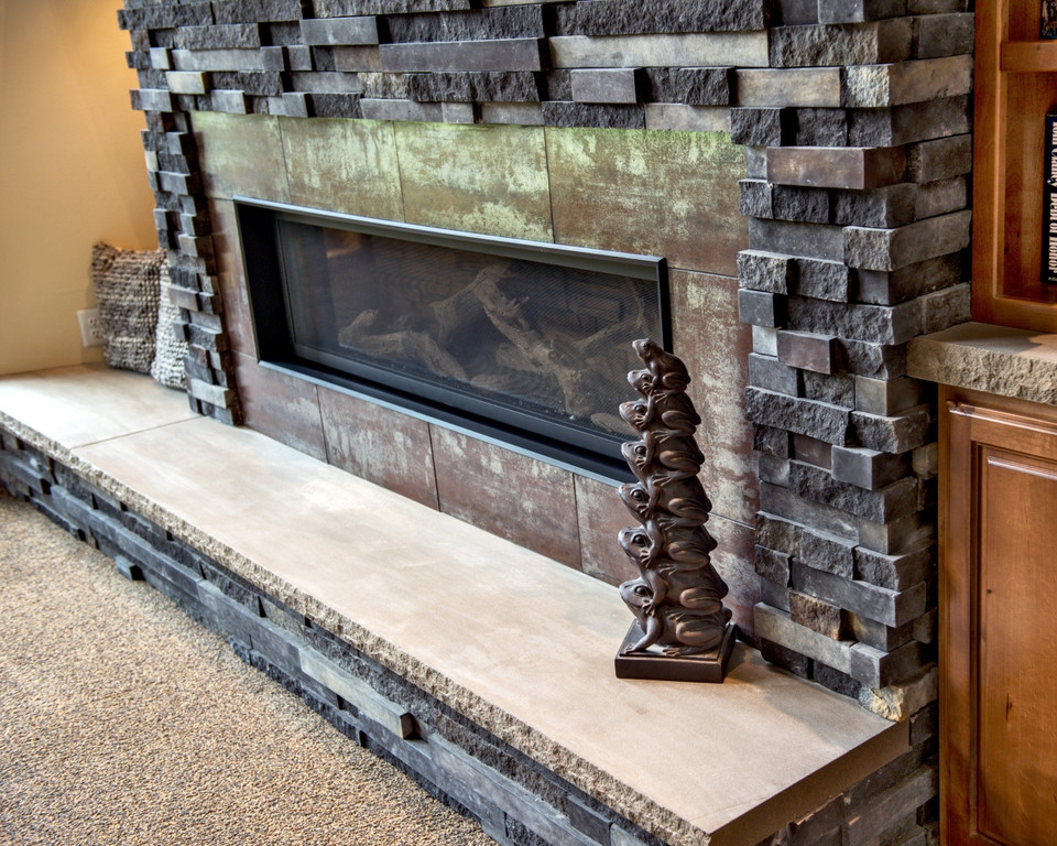 Pro-Fit Terrain Ledgestone Panel Trek cultured thin stone