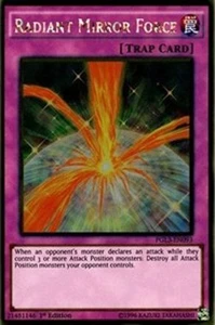 Radiant Mirror Force | PGL3-EN093 | 1st Edition | Premium Gold: Infinite Gold