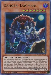 Danger! Dogman! | MP19-EN218 | 1st Edition | 2019 Gold Sarcophagus Tin Mega Pack