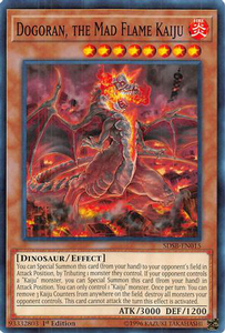 Dogoran, the Mad Flame Kaiju | SDSB-EN015 | 1st Edition | Structure Deck: Soulburner