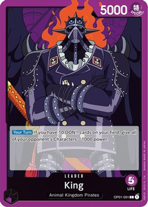 King (091) - OP01-091 - [OP01] Romance Dawn