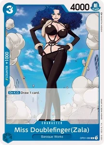 Miss Doublefinger (Zala) - OP01-080 - [OP01] Romance Dawn