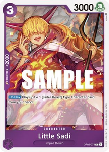 Little Sadi - OP02-073 - [OP02] Paramount War