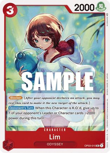 Lim - OP03-015 - [OP03] Pillars of Strength