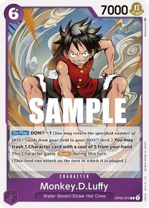 Monkey.D.Luffy - OP03-070 - [OP03] Pillars of Strength