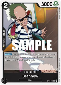 Brannew - OP03-089 - [OP03] Pillars of Strength