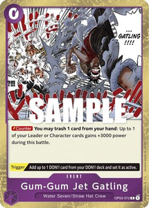 Gum-Gum Jet Gatling - OP03-072 - [OP03] Pillars of Strength
