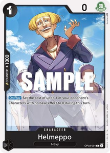 Helmeppo - OP03-091 - [OP03] Pillars of Strength