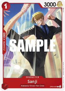 Sanji (007) - OP04-007 - [OP04] Kingdoms of Intrigue