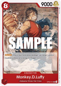 Monkey.D.Luffy (014) - OP04-014 - [OP04] Kingdoms of Intrigue