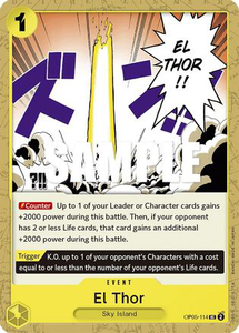 El Thor - OP05-114 - [OP05] Awakening of the New Era