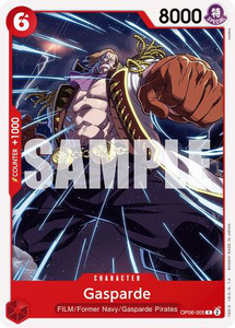 Gasparde - OP06-005 - [OP06] Wings of the Captain