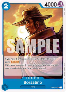 Borsalino - OP06-054 - [OP06] Wings of the Captain