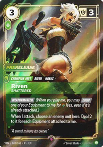 Riven, Shattered - 041:166 - Riftbound Tournament Cards