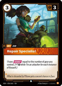 Repair Specialist - 076:166 - Vendetta