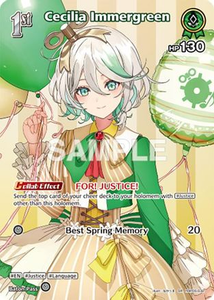 Cecilia Immergreen (SR) - hBP06-032 - Ayakashi Vermilion
