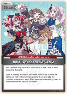 hololive Indonesia Gen 2 (U) - hBP02-081 - Quintet Spectrum