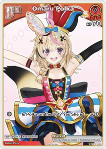 Omaru Polka (P) (hBP01-068) - hBP01-068 - hololive OFFICIAL CARD GAME Promos