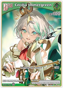 Cecilia Immergreen (P) (hBP04-028) - hBP04-028 - hololive OFFICIAL CARD GAME Promos