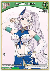 Pavolia Reine (P) (hBP02-018) - hBP02-018 - hololive OFFICIAL CARD GAME Promos
