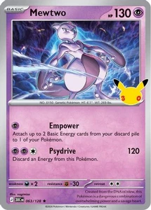 Mewtwo - 063:128 - ME: 30th Celebration