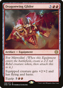 Dragonwing Glider - 128 - Phyrexia: All Will Be One