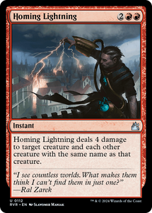 Homing Lightning - 112 - Ravnica Remastered
