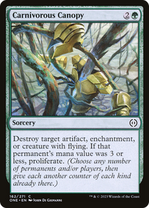 Carnivorous Canopy - 162 - Phyrexia: All Will Be One