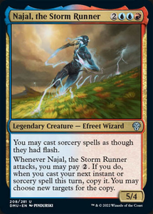 Najal, the Storm Runner - 208 - Dominaria United
