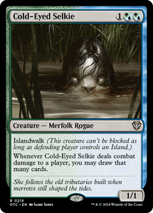 Cold-Eyed Selkie - 218 - Outlaws of Thunder Junction Commander
