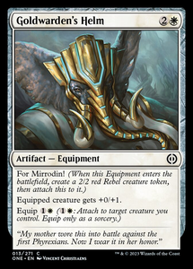 Goldwarden's Helm - 13 - Phyrexia: All Will Be One