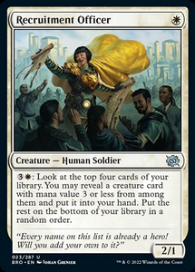 Recruitment Officer - 23 - The Brothers' War