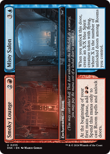 Smoky Lounge // Misty Salon - 235 - Duskmourn: House of Horror