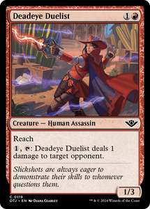 Deadeye Duelist - 119 - Outlaws of Thunder Junction
