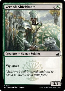Vernadi Shieldmate - 236 - Ravnica Remastered