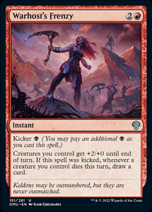 Warhost's Frenzy - 151 - Dominaria United